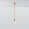 Lampa wisząca DIEGO 1 pomarańczowy
